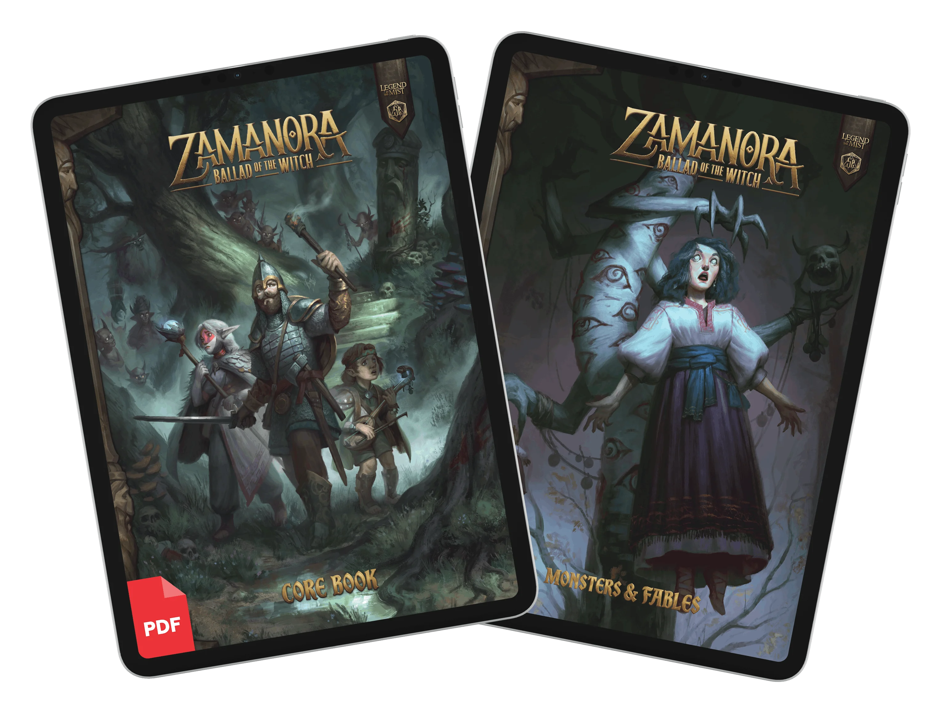 ZAMANORA: Ballad of the Witch - PDF Bundle