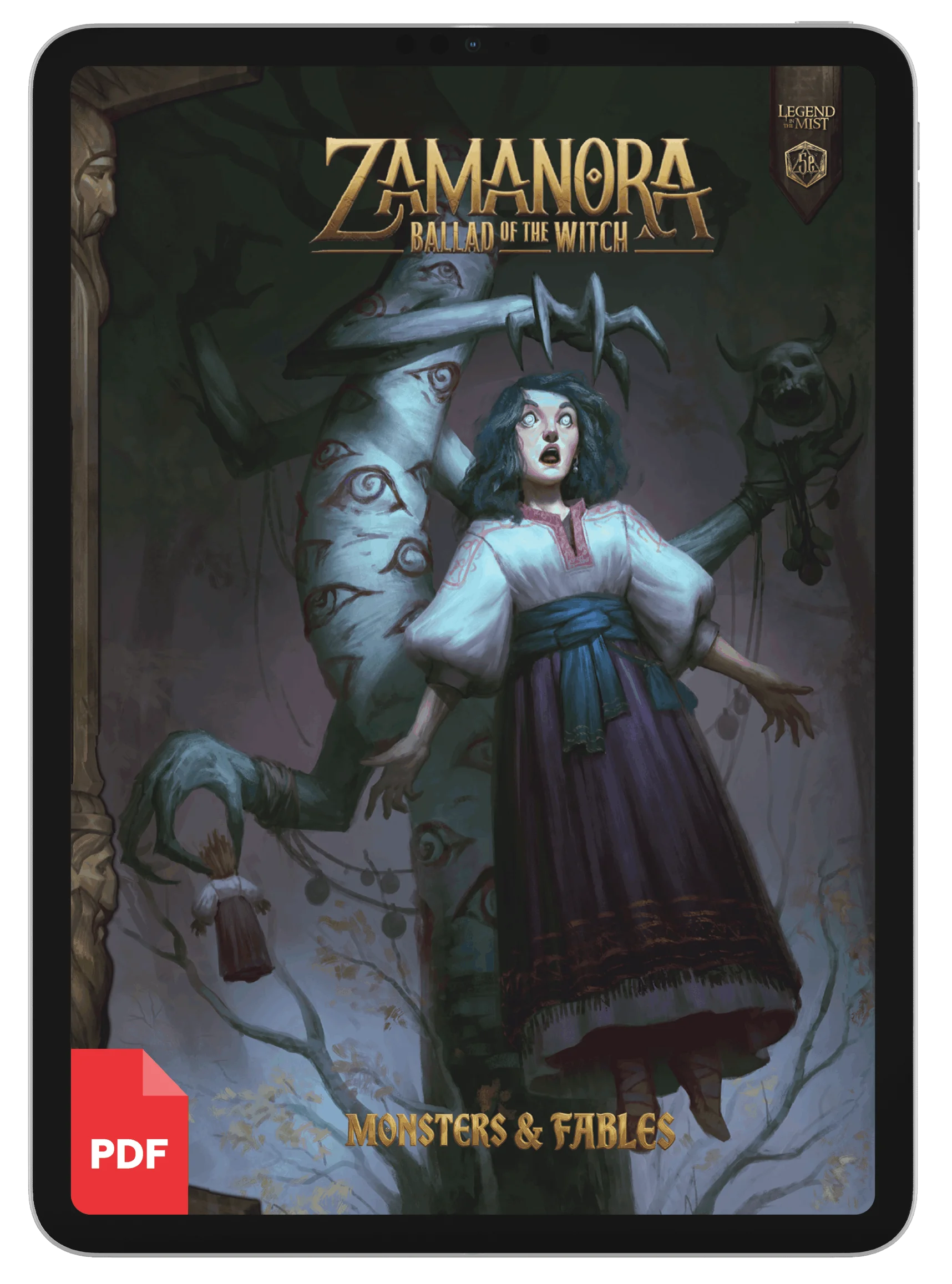 ZAMANORA: Ballad of the Witch - Monsters & Fables PDF